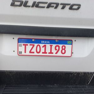 Placa do veiculo