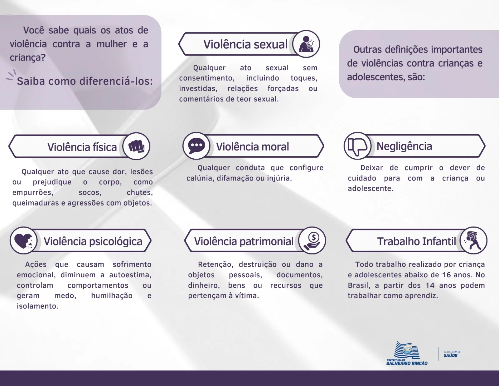 Proteção à criança e adolescente