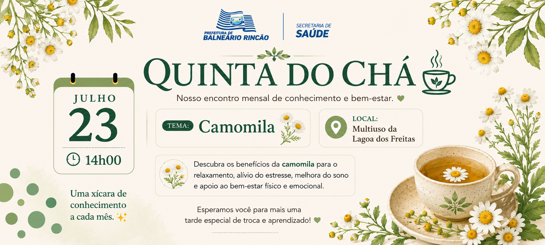 Quinta do Chá - Julho